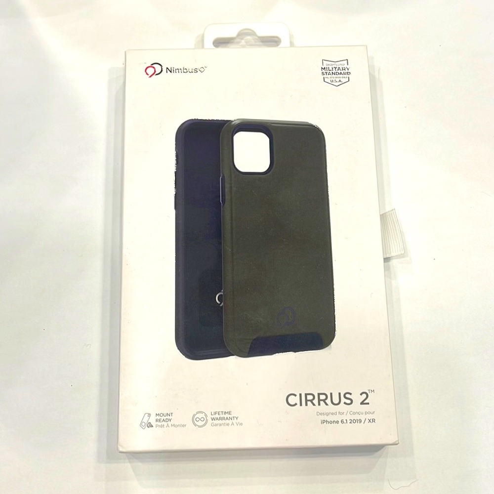 iPhone 11 case, military green, military standard